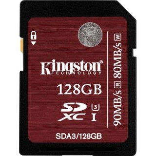 Kingston SDXC 128 GB (SDA3/128GB) SD kullananlar yorumlar